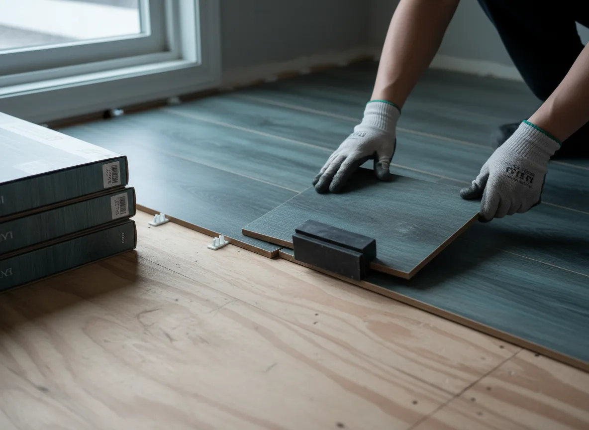 Luxury Vinyl Plank Installation company in Hope, KS